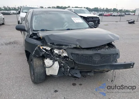 2010 Toyota Corolla Le z USA, uszkodzony, nr VIN 2T1BU4EE6AC344691